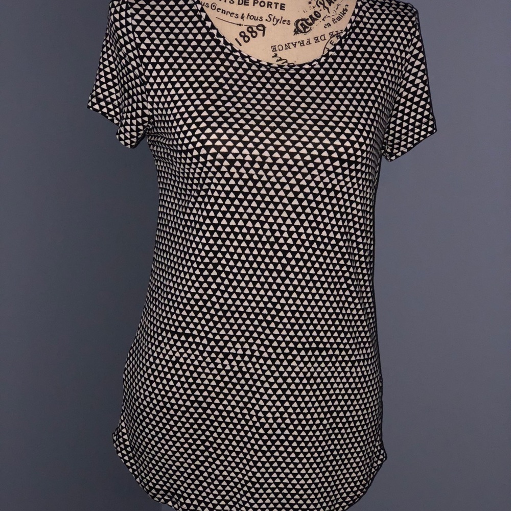 GAP XS Luxe Super Soft Scoop Neck Tee
